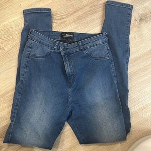 JT Jeans Women's High Rise Blue Jeans